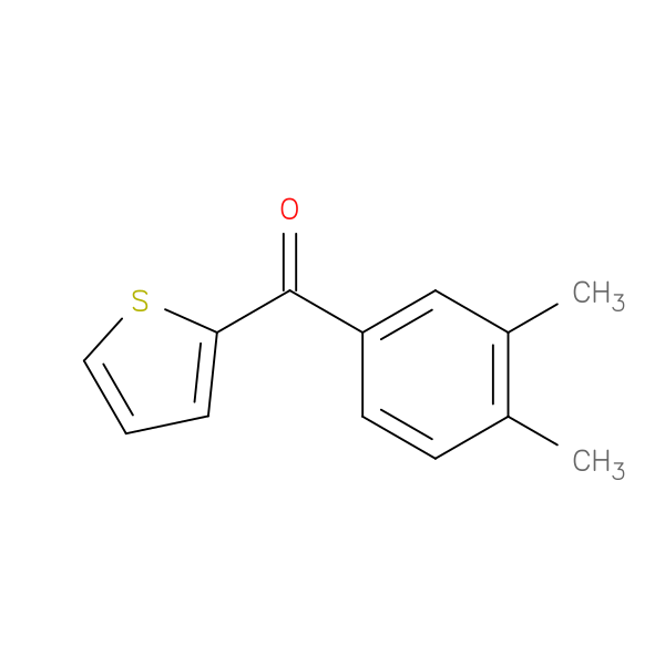 (3,4-Dimethylphenyl)(thiophen-2-yl)methanone