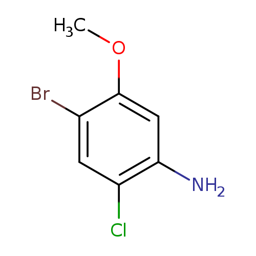 Benzenamine, 4-bromo-2-chloro-5-methoxy-