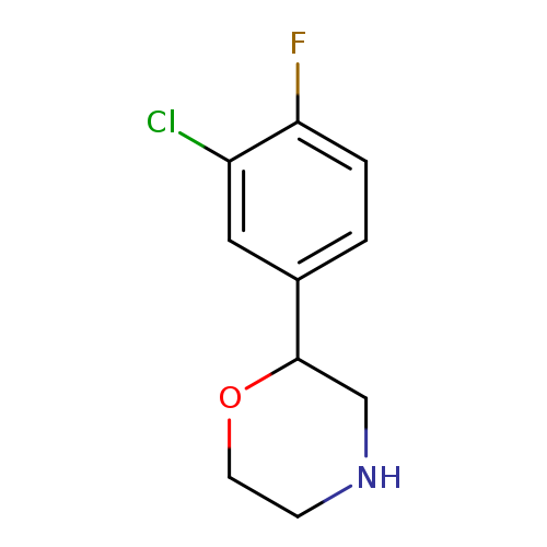 2-(3-chloro-4-fluorophenyl)morpholine