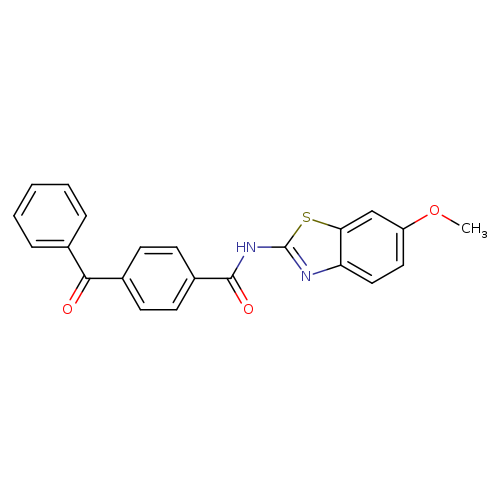 4-benzoyl-N-(6-methoxy-1,3-benzothiazol-2-yl)benzamide