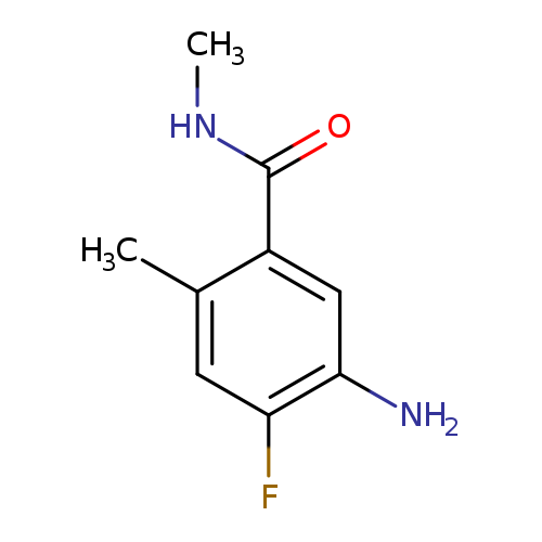 5-amino-4-fluoro-N,2-dimethylbenzamide