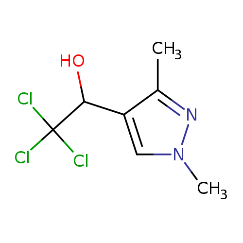 2,2,2-Trichloro-1-(1,3-dimethyl-1h-pyrazol-4-yl)ethanol