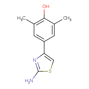 4-(2-amino-1,3-thiazol-4-yl)-2,6-dimethylphenol