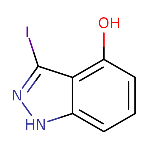 1H-Indazol-4-ol, 3-iodo-