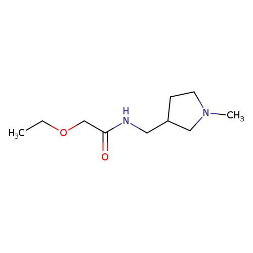 2-ethoxy-N-[(1-methylpyrrolidin-3-yl)methyl]acetamide