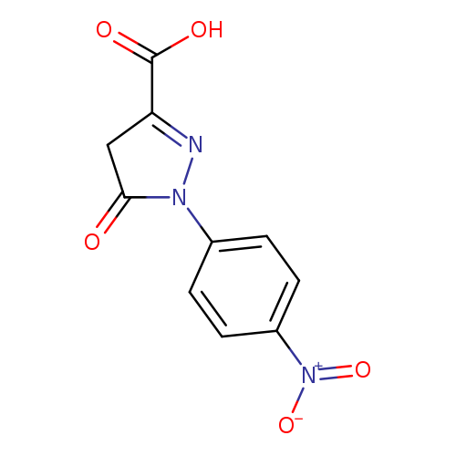 4,5-dihydro-1-(4-nitrophenyl)-5-oxo-1H-pyrazole-3-carboxylic acid