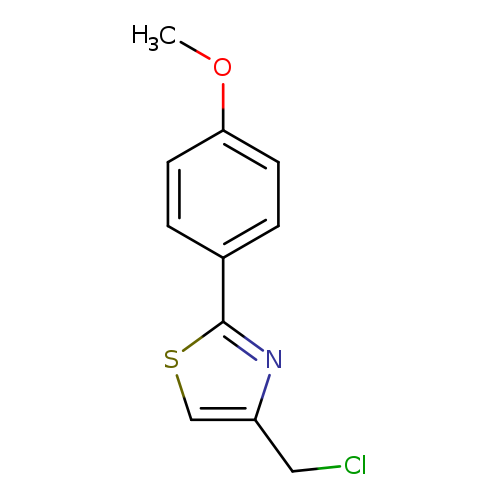 4-(Chloromethyl)-2-(4-methoxyphenyl)thiazole hydrochloride