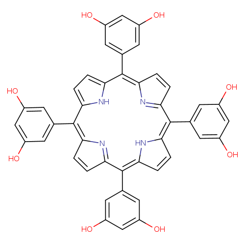 1,3-Benzenediol, 5,5',5'',5'''-(21H,23H-porphine-5,10,15,20-tetrayl)tetrakis-