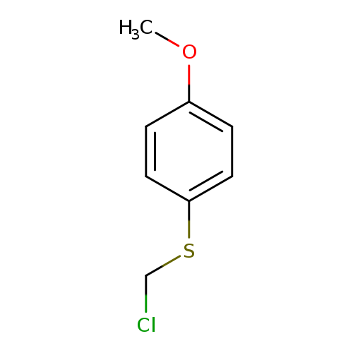 Benzene, 1-[(chloromethyl)thio]-4-methoxy-