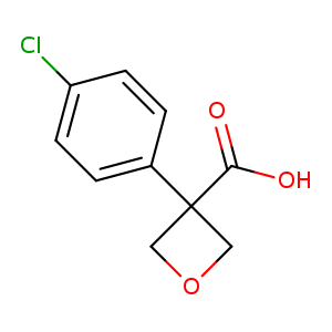 3-(4-chlorophenyl)oxetane-3-carboxylic acid