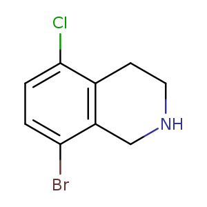 8-bromo-5-chloro-1,2,3,4-tetrahydroisoquinoline