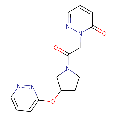 2-{2-oxo-2-[3-(pyridazin-3-yloxy)pyrrolidin-1-yl]ethyl}-2,3-dihydropyridazin-3-one