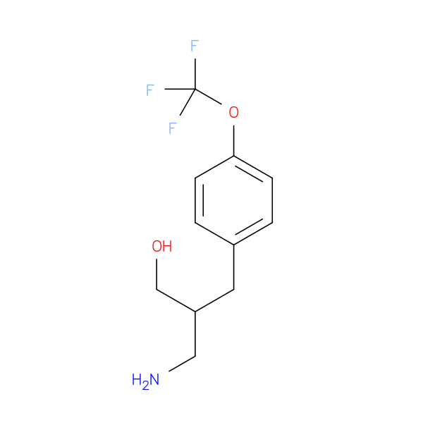 3-amino-2-{[4-(trifluoromethoxy)phenyl]methyl}propan-1-ol