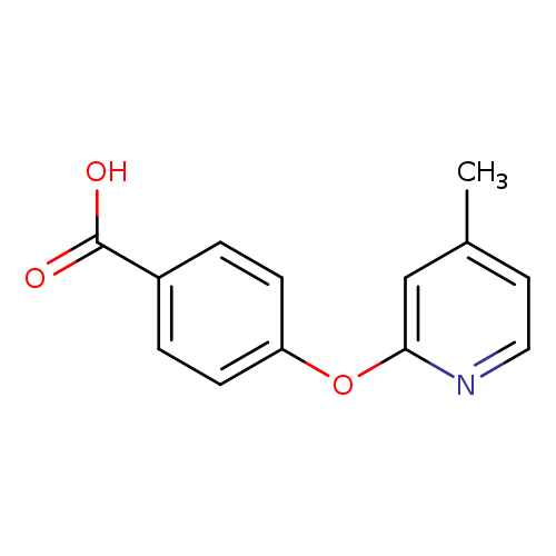 4-[(4-methylpyridin-2-yl)oxy]benzoic acid