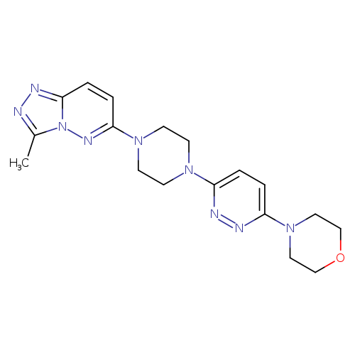 4-[6-(4-{3-methyl-[1,2,4]triazolo[4,3-b]pyridazin-6-yl}piperazin-1-yl)pyridazin-3-yl]morpholine