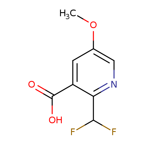 2-(difluoromethyl)-5-methoxypyridine-3-carboxylic acid