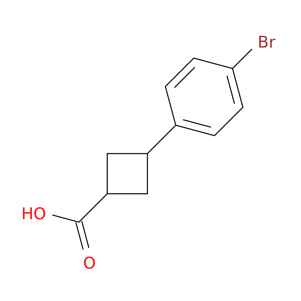 3-(4-Bromophenyl)cyclobutanecarboxylic acid