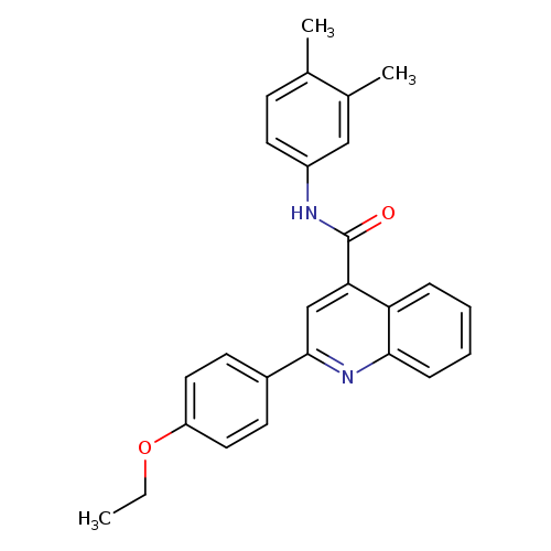 N-(3,4-dimethylphenyl)-2-(4-ethoxyphenyl)-4-quinolinecarboxamide