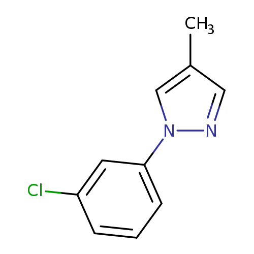 1-(3-chlorophenyl)-4-methyl-1H-pyrazole