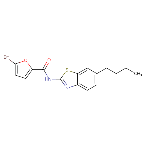 5-bromo-N-(6-butyl-1,3-benzothiazol-2-yl)-2-furamide