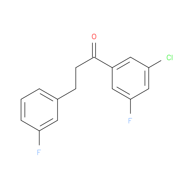 3'-Chloro-5'-fluoro-3-(3-fluorophenyl)propiophenone