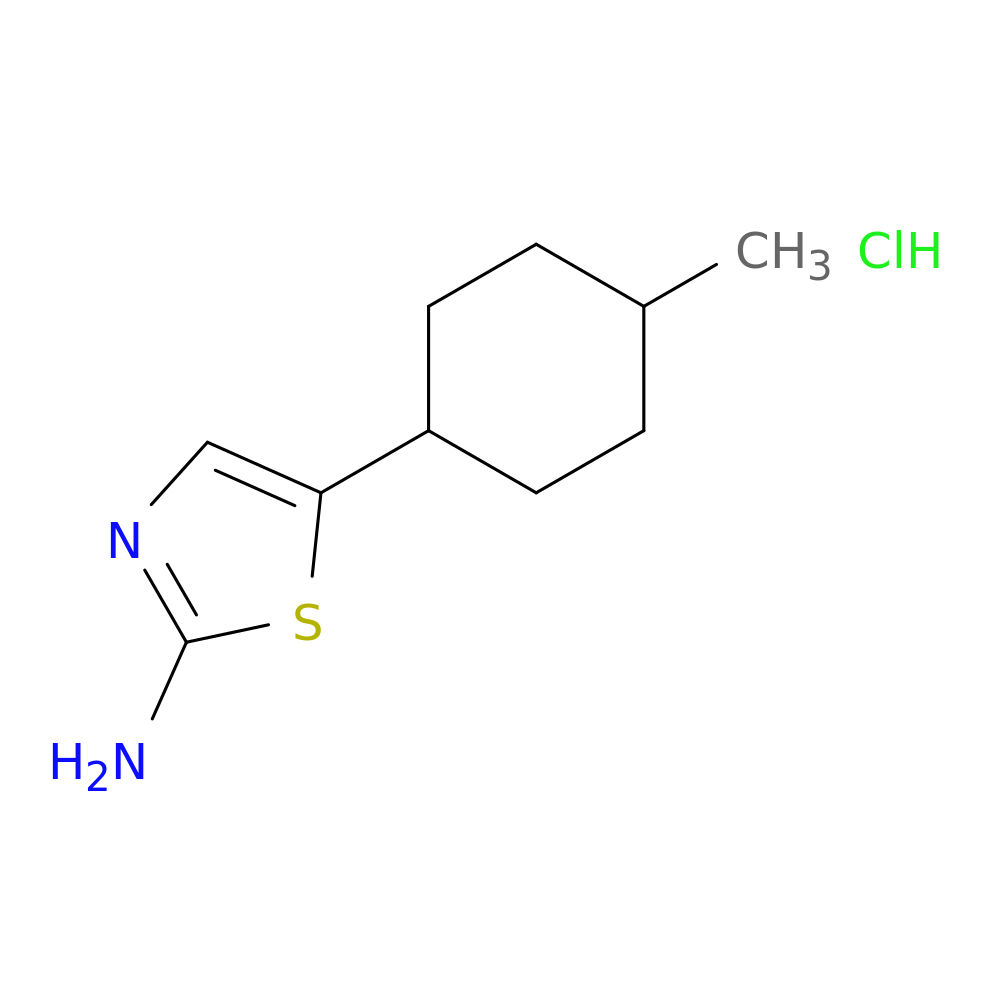 5-(4-methylcyclohexyl)-1,3-thiazol-2-amine hydrochloride