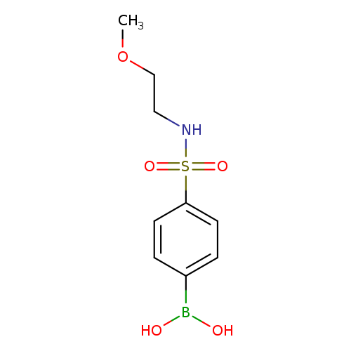 [4-[[[2-(Methoxy)ethyl]amino]sulfonyl]phenyl]boronic acid