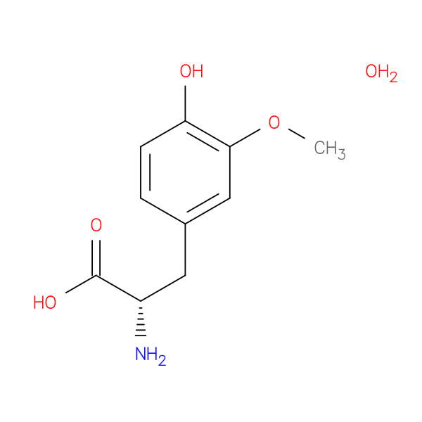 (S)-2-Amino-3-(4-hydroxy-3-methoxyphenyl)propanoic acid hydrate