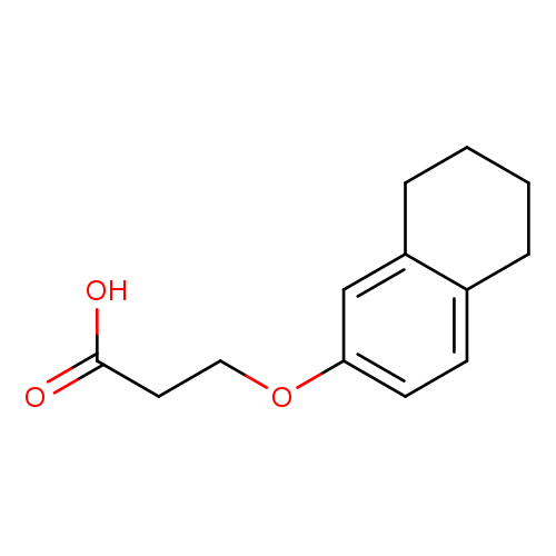 3-((5,6,7,8-Tetrahydronaphthalen-2-yl)oxy)propanoic acid
