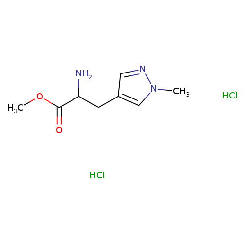 methyl 2-amino-3-(1-methyl-1h-pyrazol-4-yl)propanoate dihydrochloride