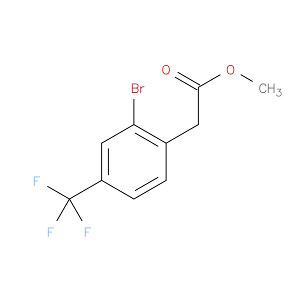 Methyl 2-[2-Bromo-4-(Trifluoromethyl)Phenyl]Acetate