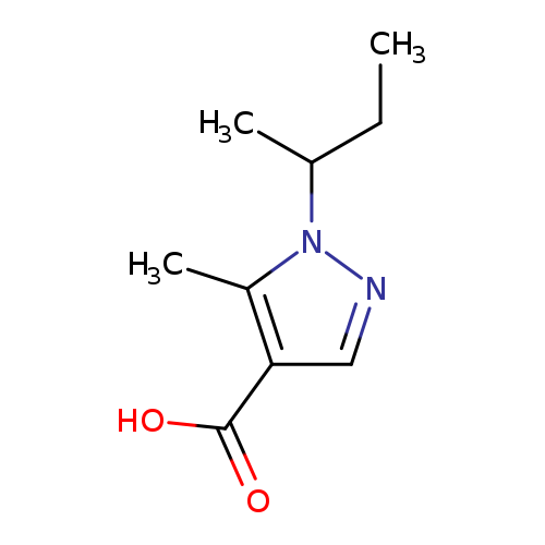 1-(butan-2-yl)-5-methyl-1H-pyrazole-4-carboxylic acid