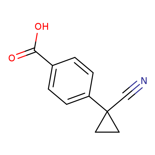 4-(1-Cyanocyclopropyl)benzoic acid