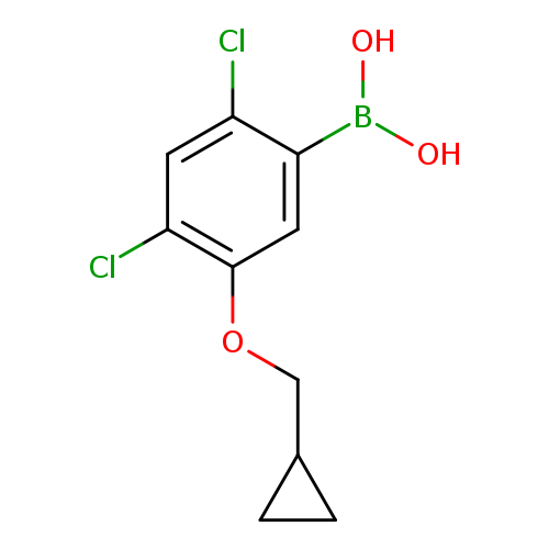 2,4-Dichloro-5-(cyclopropylmethoxy)phenylboronic acid