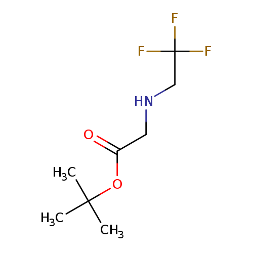 tert-butyl 2-[(2,2,2-trifluoroethyl)amino]acetate