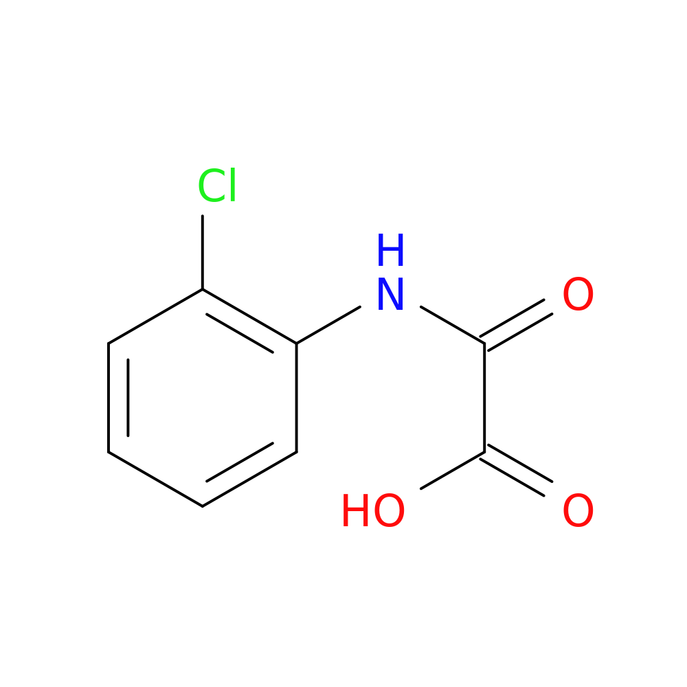 [(2-chlorophenyl)amino](oxo)acetic acid