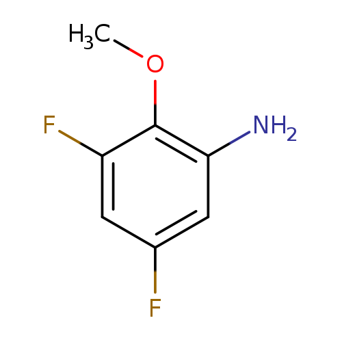 Benzenamine, 3,​5-​difluoro-​2-​methoxy-