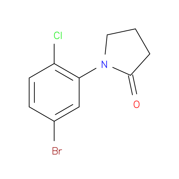 1-(5-bromo-2-chlorophenyl)pyrrolidin-2-one