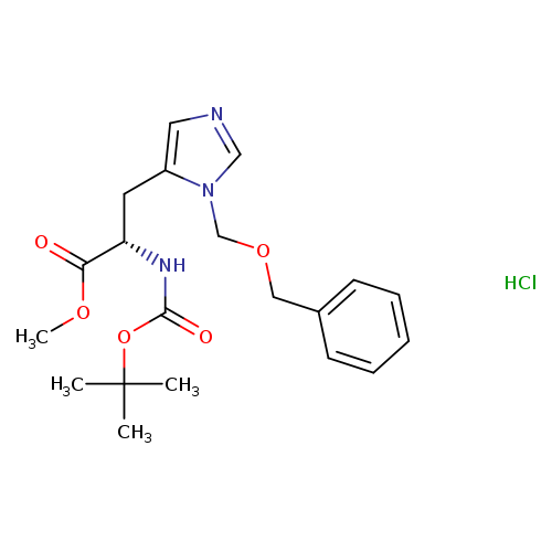 Boc-His(3-BOM)-OMe HCl