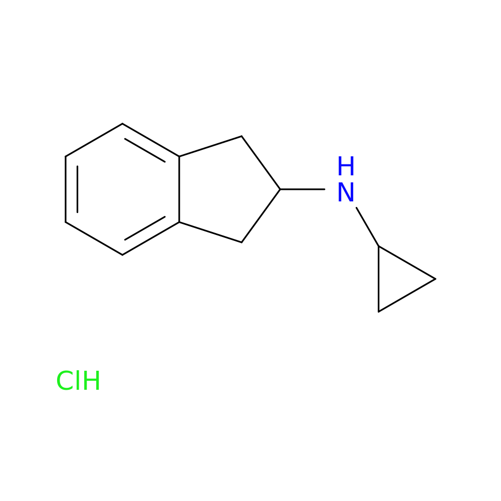 N-cyclopropyl-2,3-dihydro-1H-inden-2-amine hydrochloride