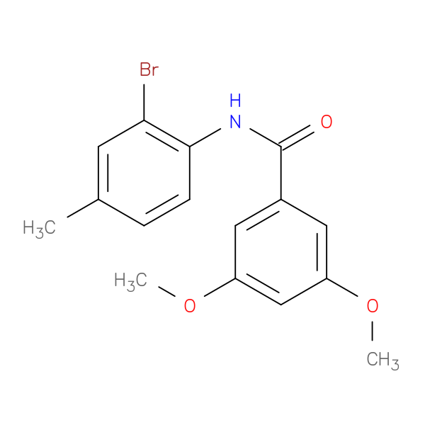 N-(2-Bromo-4-methylphenyl)-3,5-dimethoxybenzamide