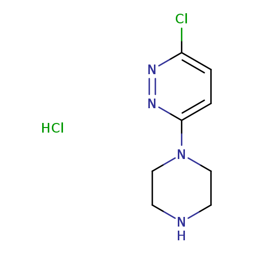 3-Chloro-6-piperazinopyridazine, HCl
