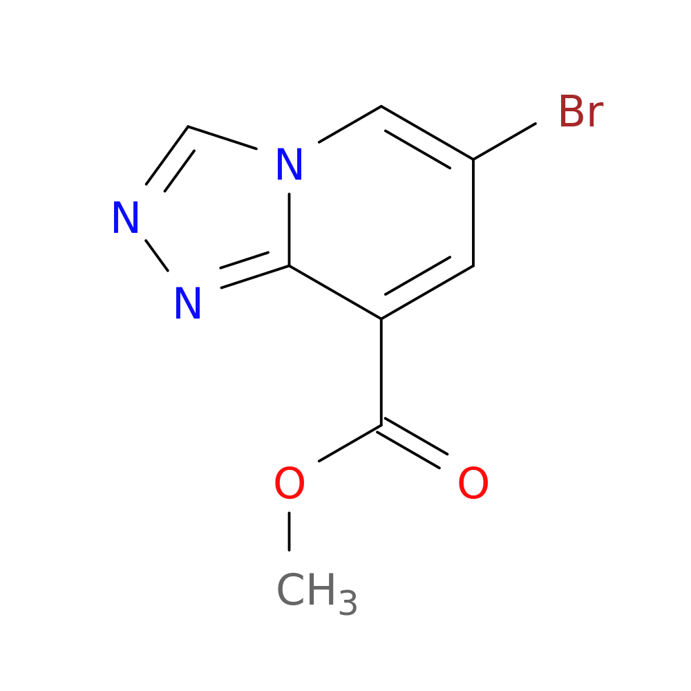 Methyl 6-bromo-[1,2,4]triazolo[4,3-a]pyridine-8-carboxylate