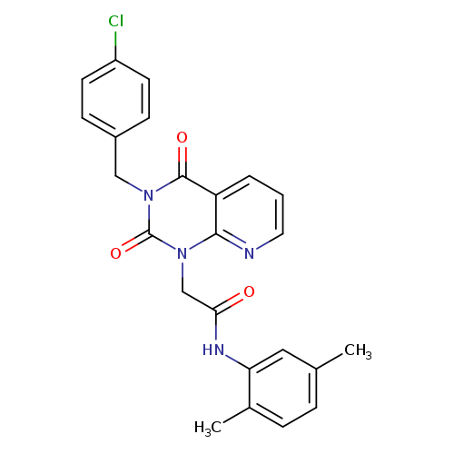 2-{3-[(4-chlorophenyl)methyl]-2,4-dioxo-1H,2H,3H,4H-pyrido[2,3-d]pyrimidin-1-yl}-N-(2,5-dimethylphenyl)acetamide