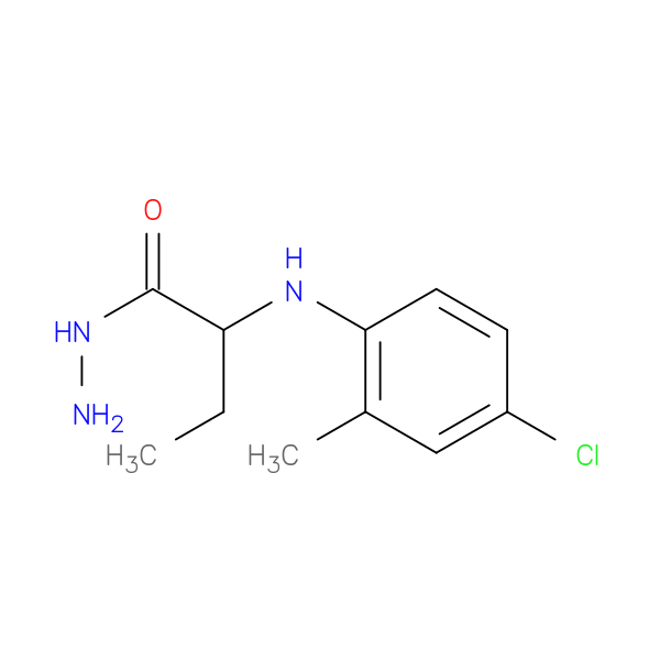 2-[(4-Chloro-2-methylphenyl)amino]butanohydrazide