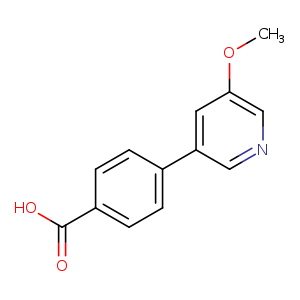 4-(5-Methoxypyridin-3-yl)benzoic acid