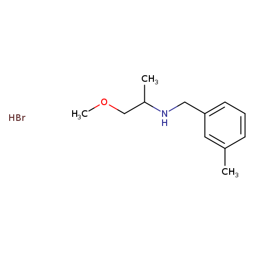 (2-METHOXY-1-METHYL-ETHYL)-(3-METHYL-BENZYL)-AMINE HYDROBROMIDE