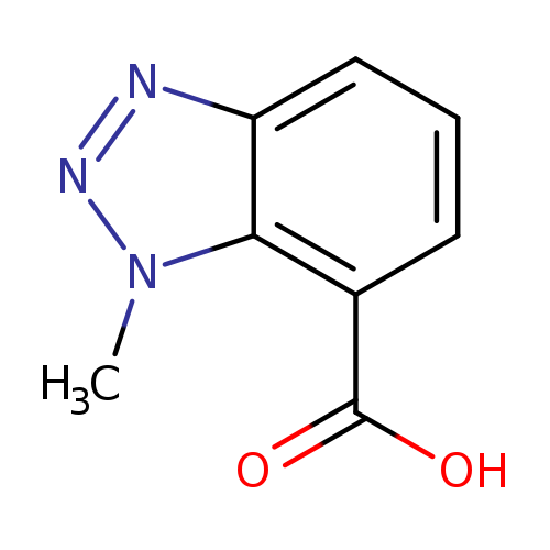 1-Methyl-1h-1,2,3-benzotriazole-7-carboxylic acid