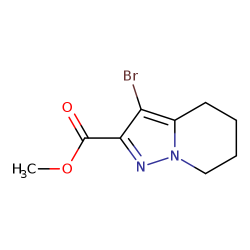 Methyl3-bromo-4,5,6,7-tetrahydropyrazolo[1,5-a]pyridine-2-carboxylate