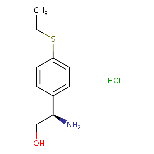 (R)-2-Amino-2-(4-(ethylthio)phenyl)ethanol hydrochloride